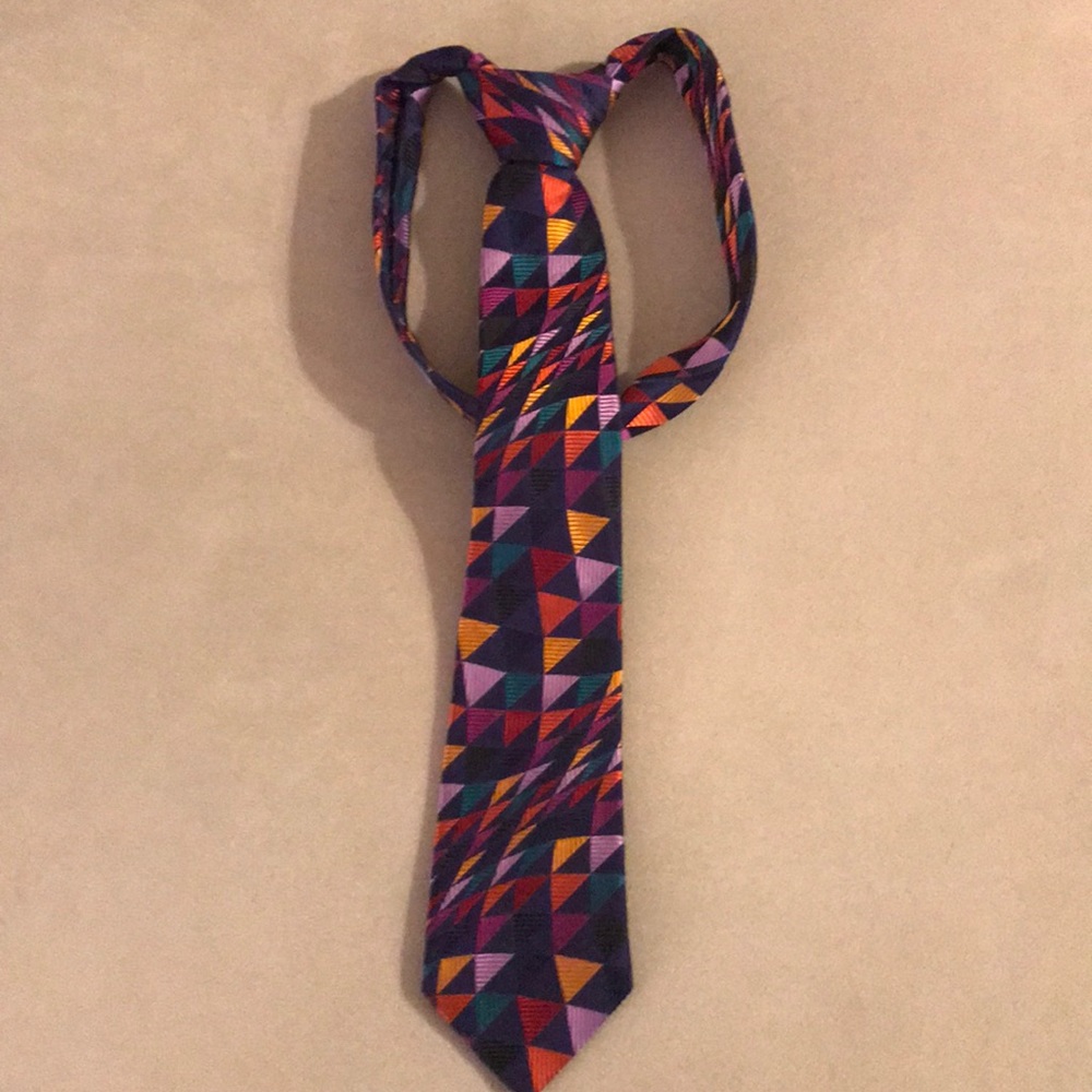 Duchamp silk tie